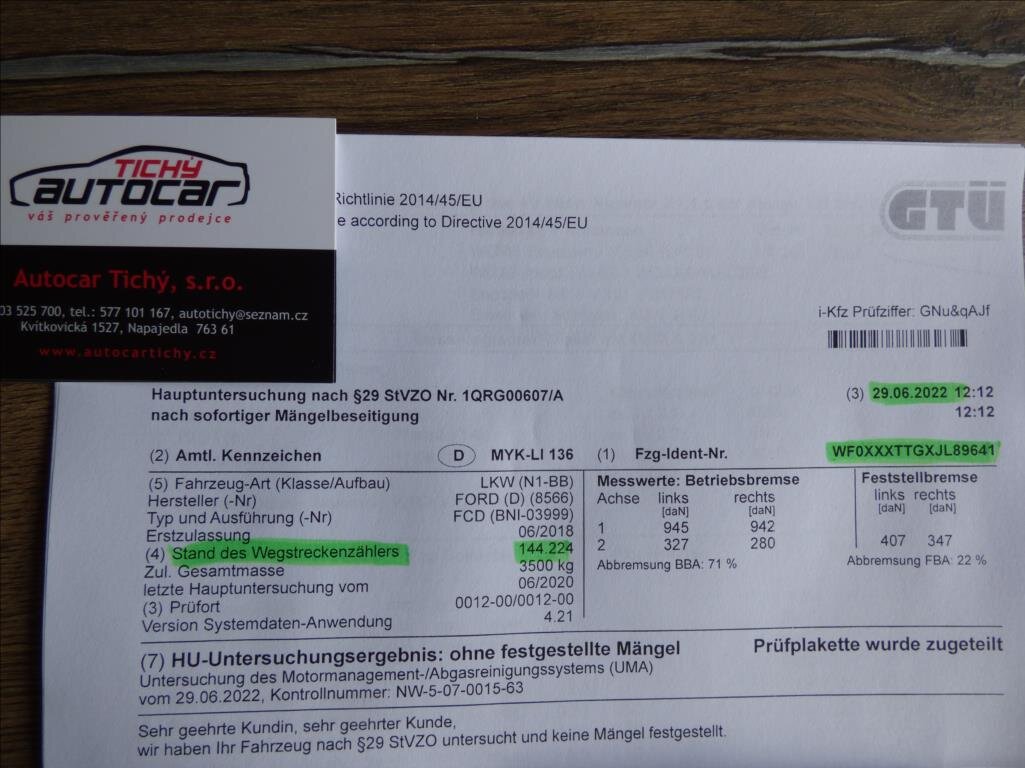 Ford Transit Ostatní 2,0 l 125 kw