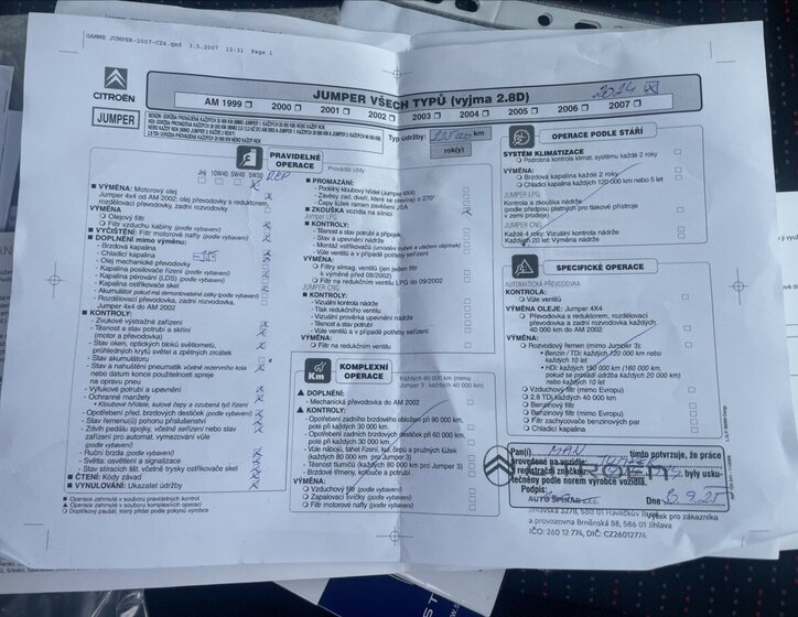 Citroën Jumper Ostatní 2,2 l 103 kw