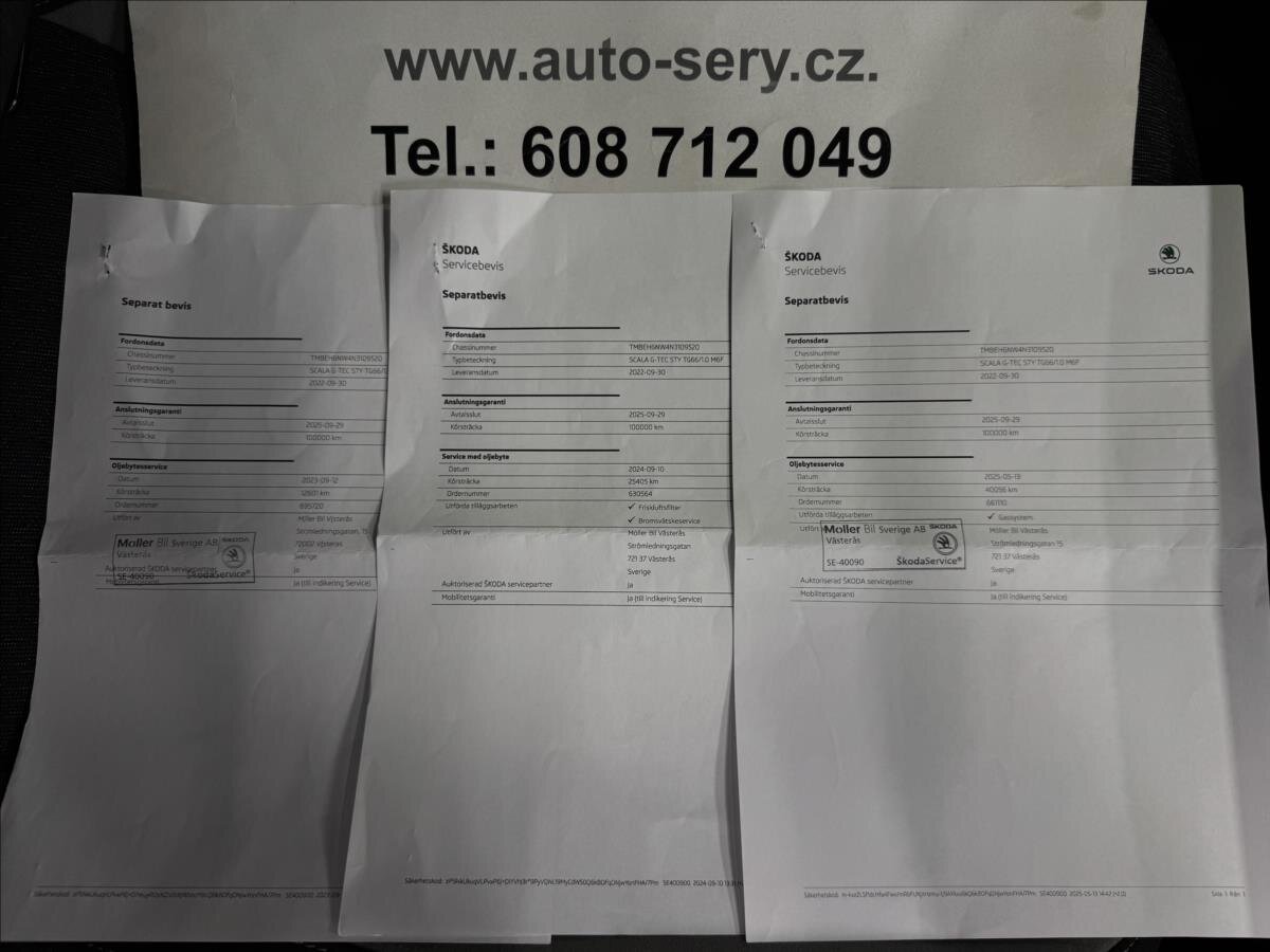 Škoda Scala Hatchback 999,0 66 kw