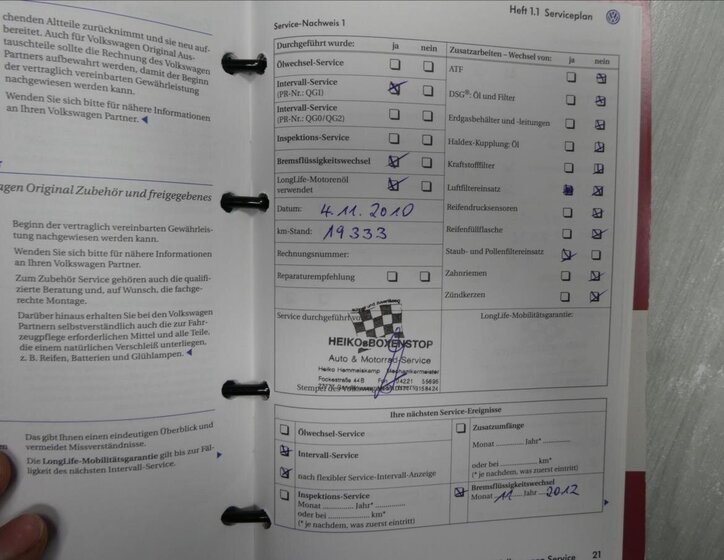 Volkswagen Golf Plus MPV 1,4 l 90 kw