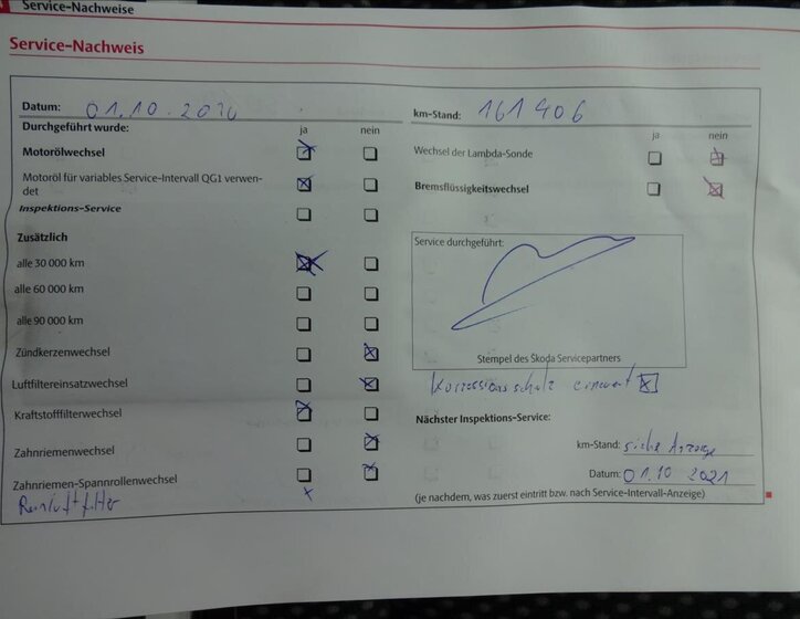 Škoda Octavia Kombi 1,8 l 118 kw