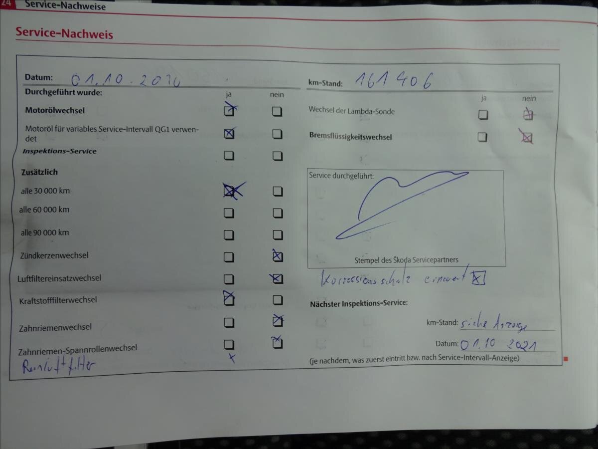 Škoda Octavia Kombi 1,8 l 118 kw