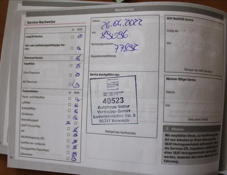 Seat Leon Kombi 1,6 l 85 kw