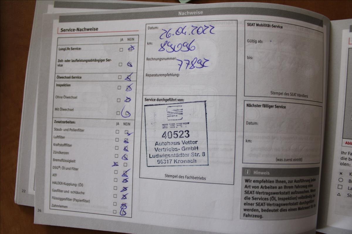 Seat Leon Kombi 1,6 l 85 kw