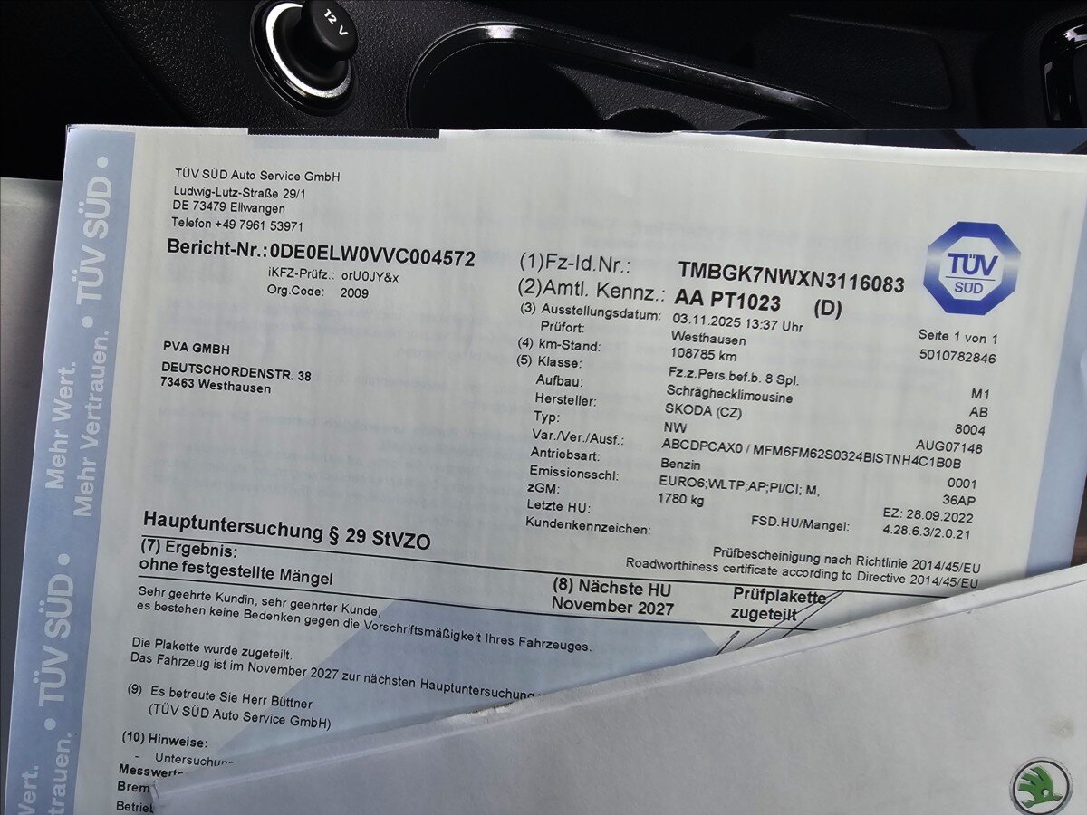 Škoda Kamiq Kombi 1,5 l 110 kw