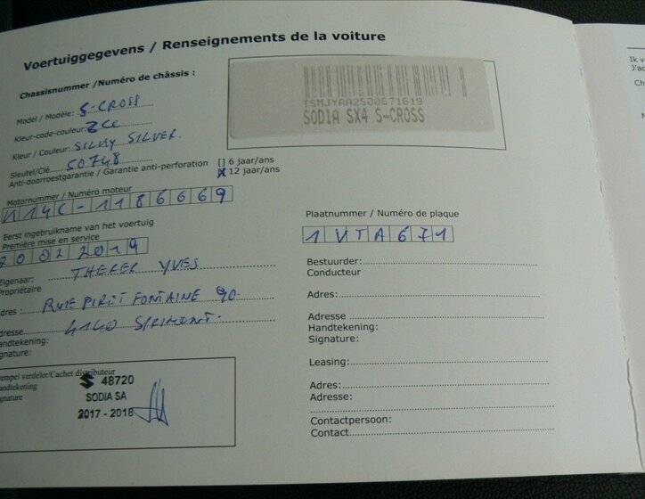 Suzuki SX4 S-Cross SUV / Terénní 1,4 l 103 kw