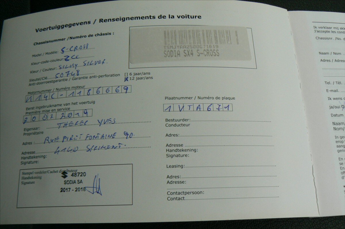 Suzuki SX4 S-Cross SUV / Terénní 1,4 l 103 kw