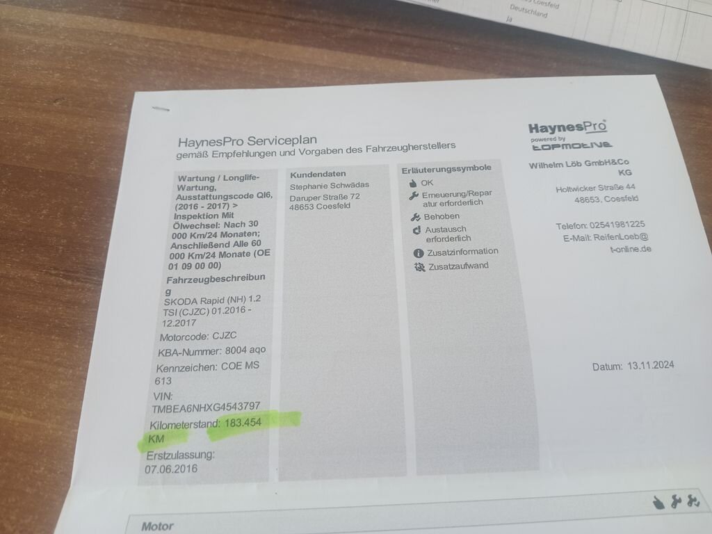 Škoda Rapid Hatchback 1,2 l 66 kw