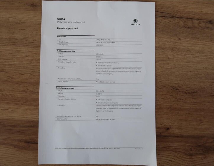 Škoda Octavia Kombi 2,0 l 85 kw