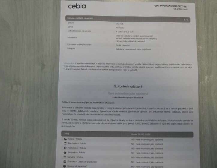 Ford Kuga SUV / Terénní 2,0 l 103 kw