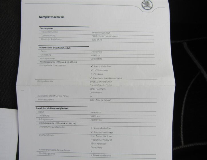 Škoda Fabia Kombi 999,0 55 kw