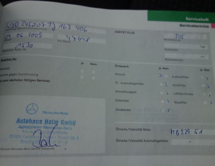 Mercedes-Benz Třídy B 35