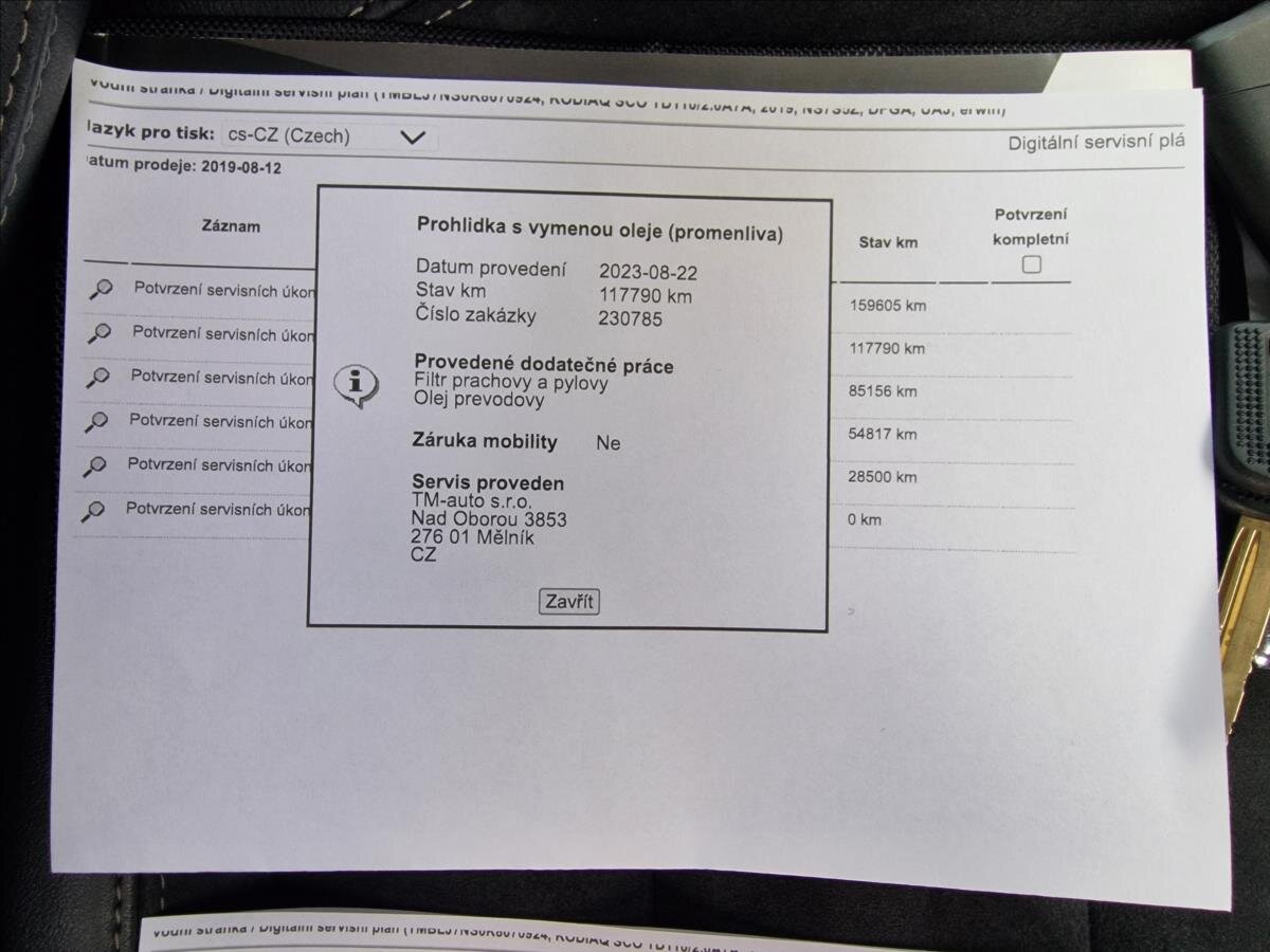 Škoda Kodiaq SUV / Terénní 2,0 l 110 kw