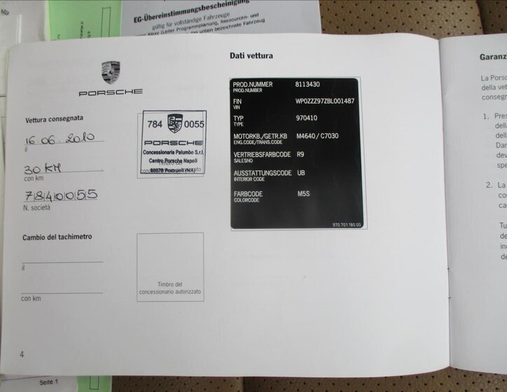 Porsche Panamera Hatchback 3,6 l 220 kw