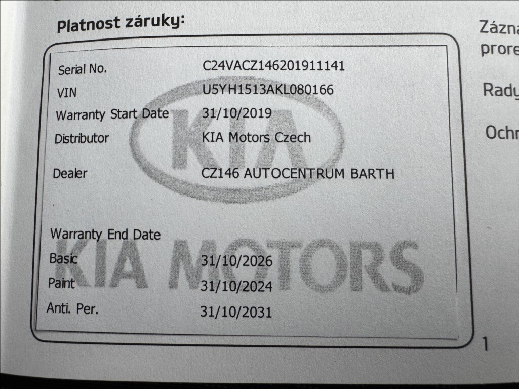 KIA Ceed Hatchback 1,4 l 73 kw