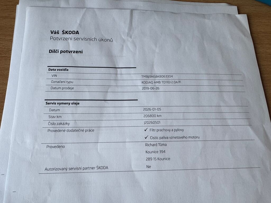 Škoda Kodiaq SUV / Terénní 2,0 l 110 kw