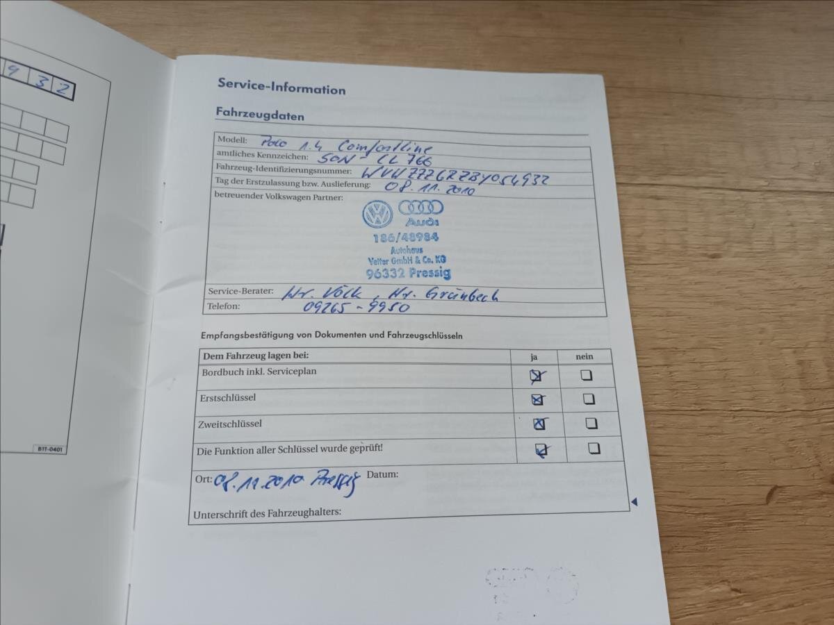 Volkswagen Polo Hatchback 1,4 l 63 kw