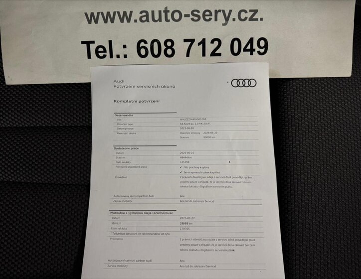 Audi A4 Kombi 2,0 l 150 kw