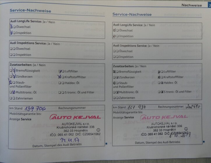 Audi A4 Sedan / Limuzína 2,0 l 105 kw