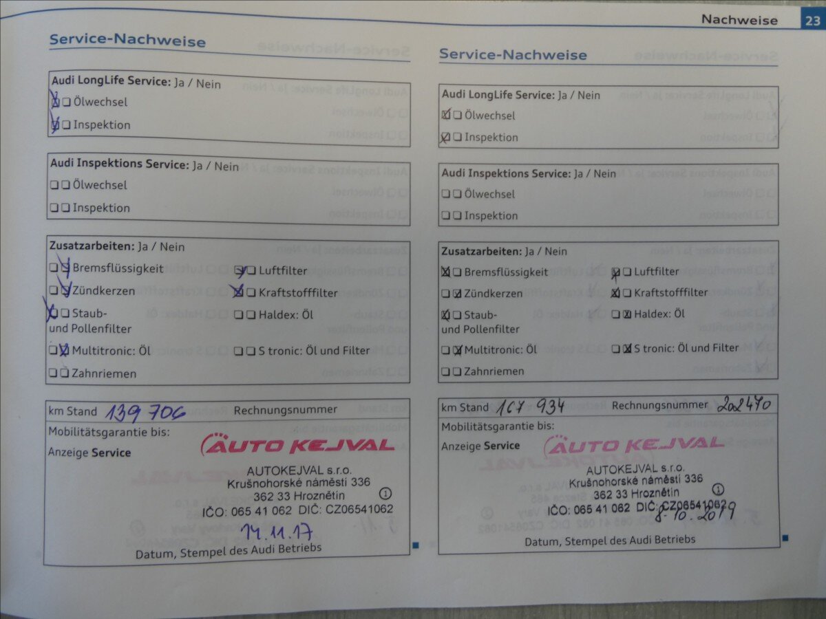 Audi A4 Sedan / Limuzína 2,0 l 105 kw