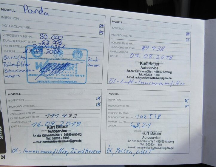 Fiat Panda Kombi 1,2 l 51 kw