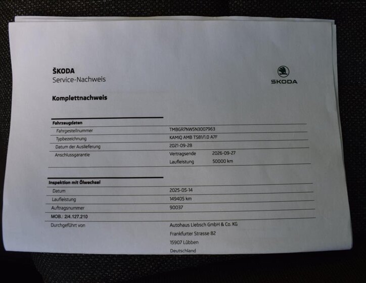 Škoda Kamiq SUV / Terénní 999,0 81 kw