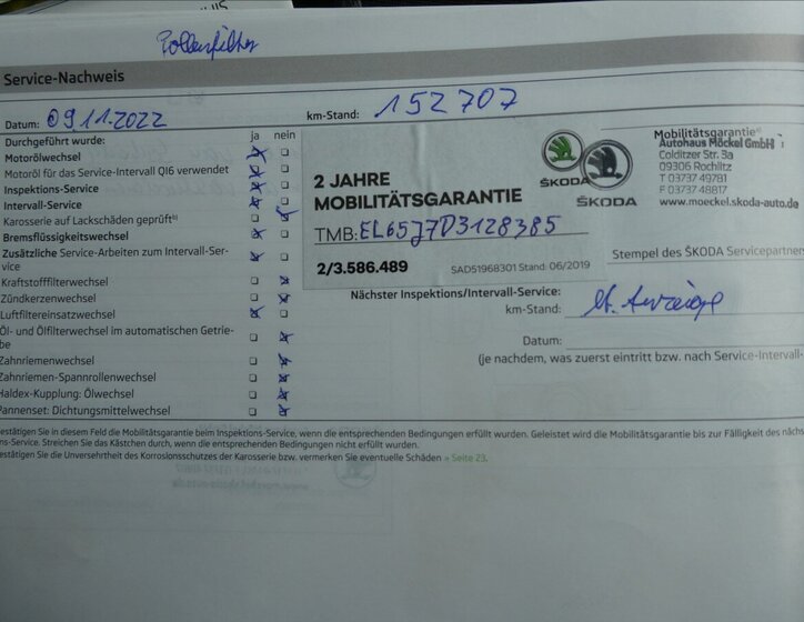 Škoda Fabia Hatchback 1,6 l 77 kw