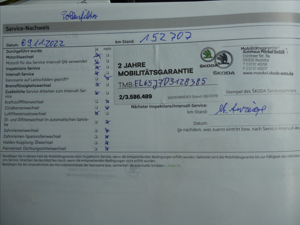 Škoda Fabia Hatchback 1,6 l 77 kw