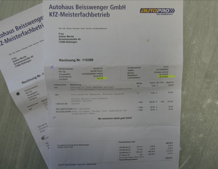 Volkswagen Polo Hatchback 1,2 l 66 kw