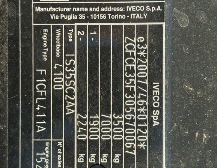 Iveco Daily Ostatní 3,0 l 152 kw