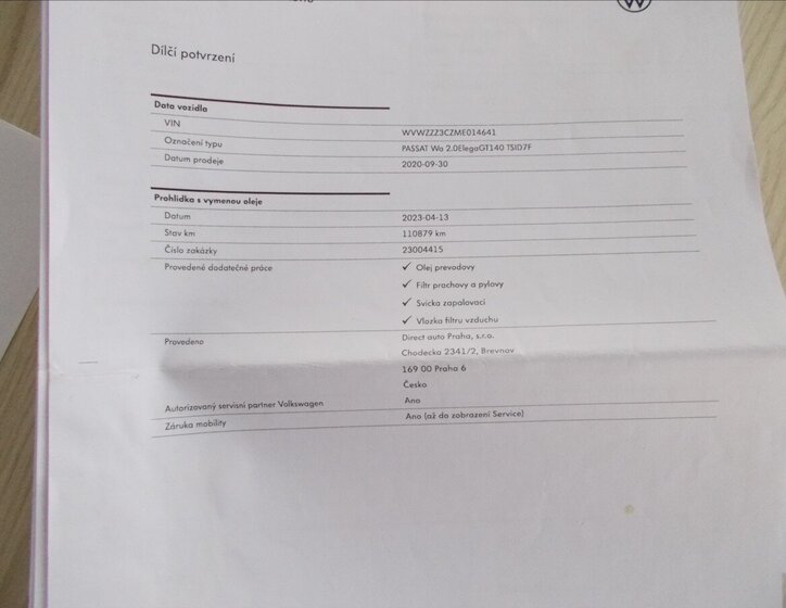 Volkswagen Passat Kombi 2,0 l 140 kw