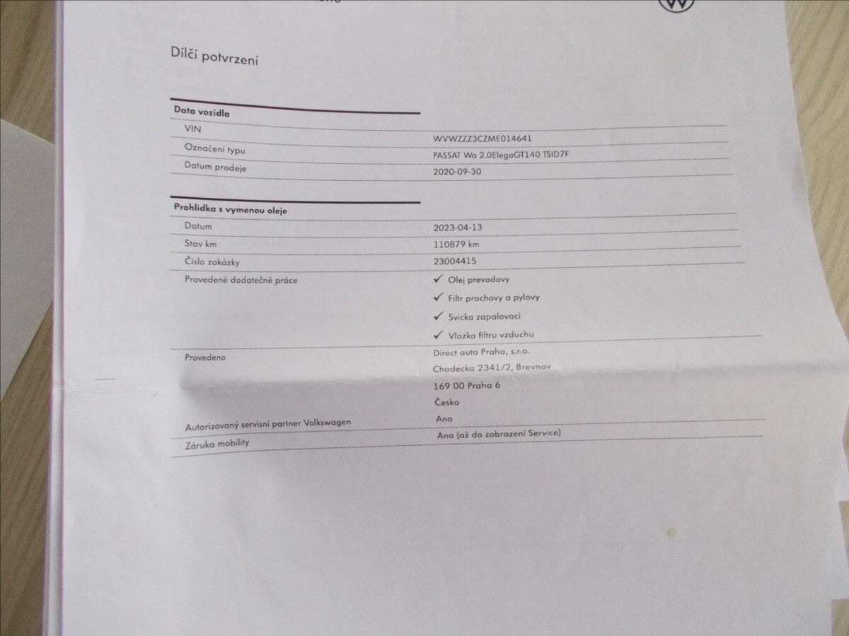 Volkswagen Passat Kombi 2,0 l 140 kw