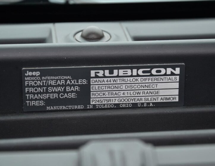 Jeep Wrangler Kabriolet 2,8 l 147 kw