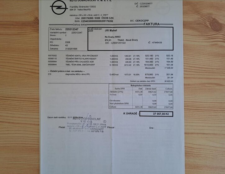 Opel Insignia Liftback 2,0 l 125 kw