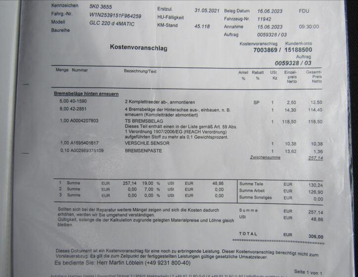 Mercedes-Benz GLC 44