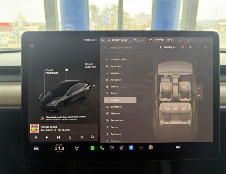 Tesla Model 3 Sedan / Limuzína 0,0 366 kw