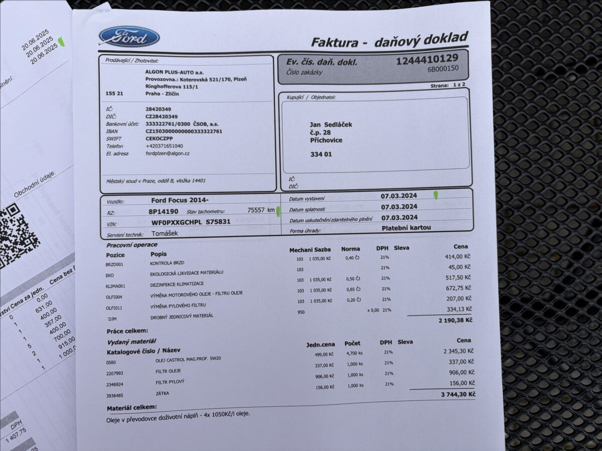 Ford Focus Kombi 1,5 l 110 kw