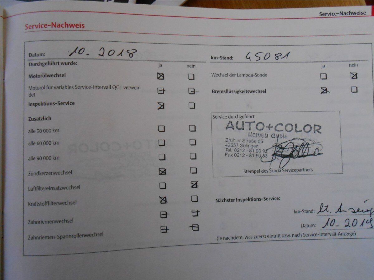 Škoda Fabia Kombi 1,6 l 77 kw