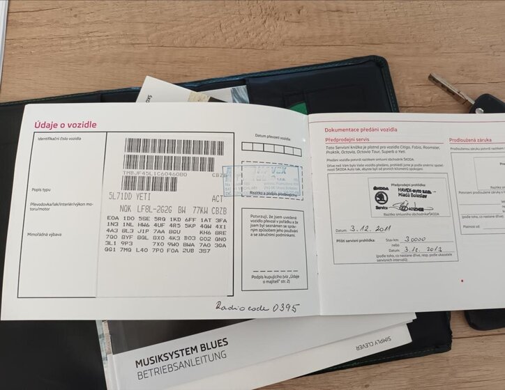 Škoda Yeti Kombi 1,2 l 77 kw