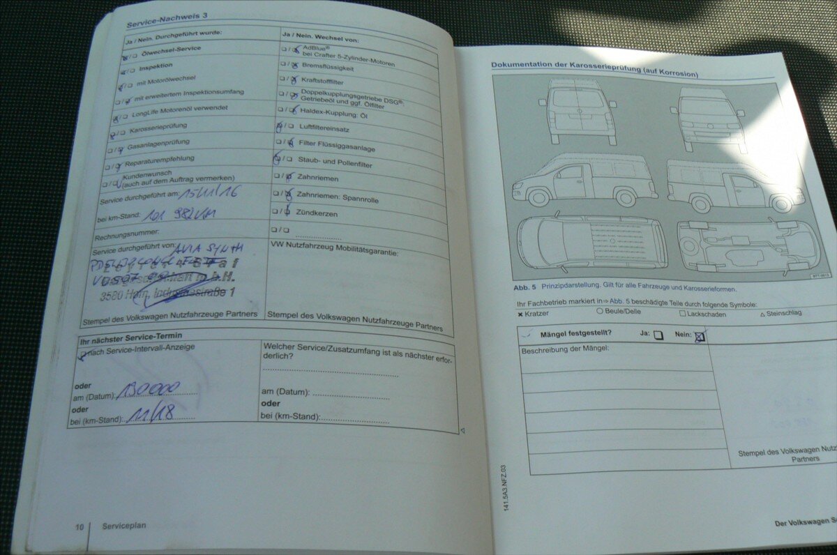 Volkswagen Transporter Sklápěč 2,0 l 103 kw