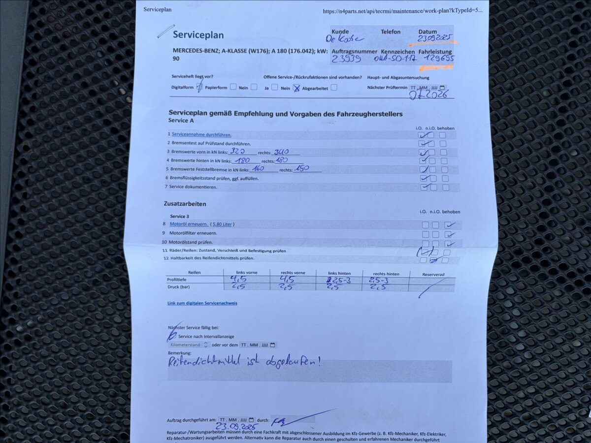 Mercedes-Benz Třídy A Hatchback 1,6 l 90 kw