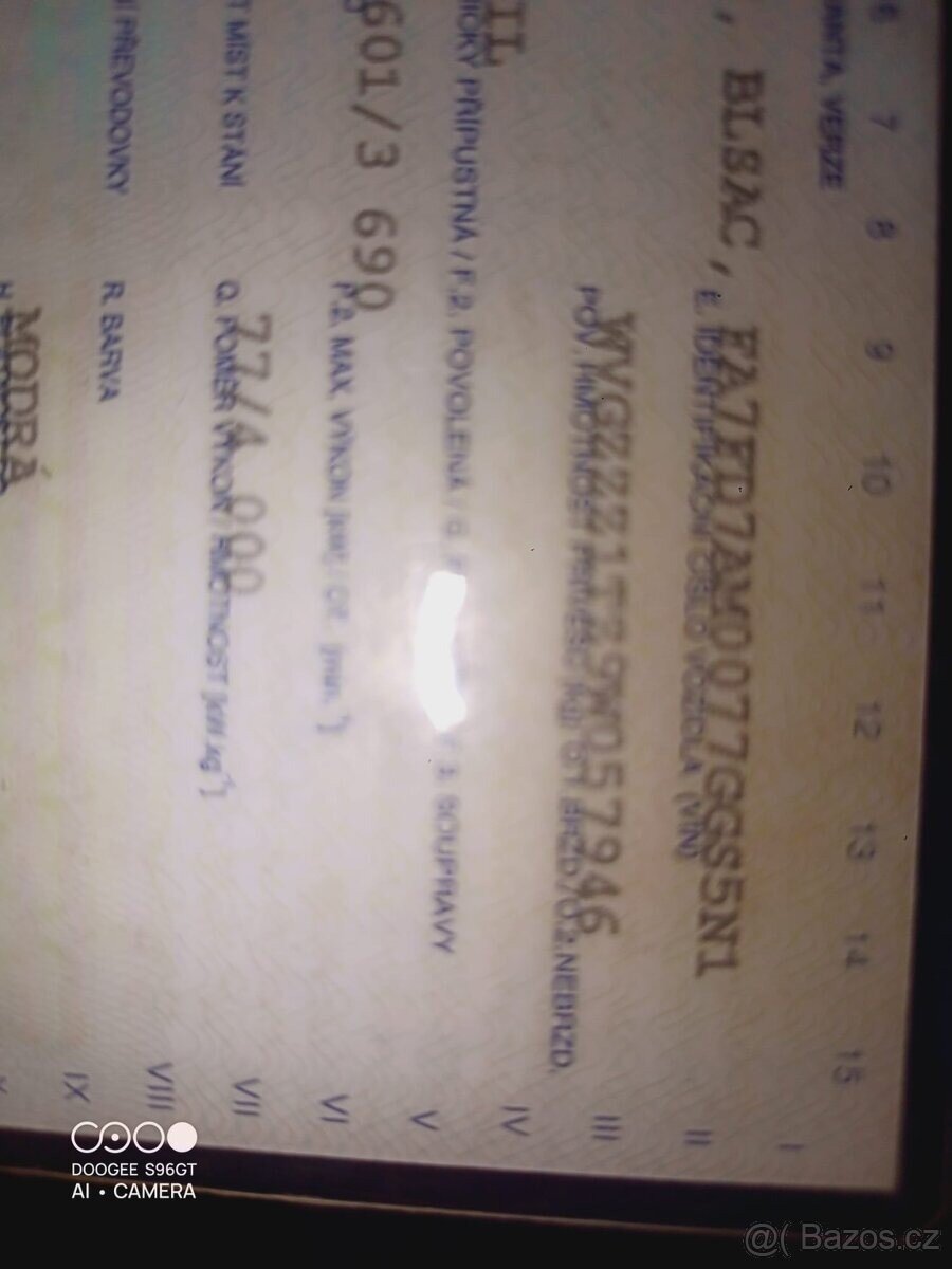 Volkswagen Touran VAN / Minibus 0,0 77 kw