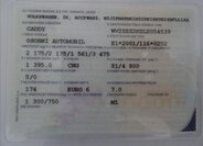 Volkswagen Caddy MPV 1,4 l 81 kw