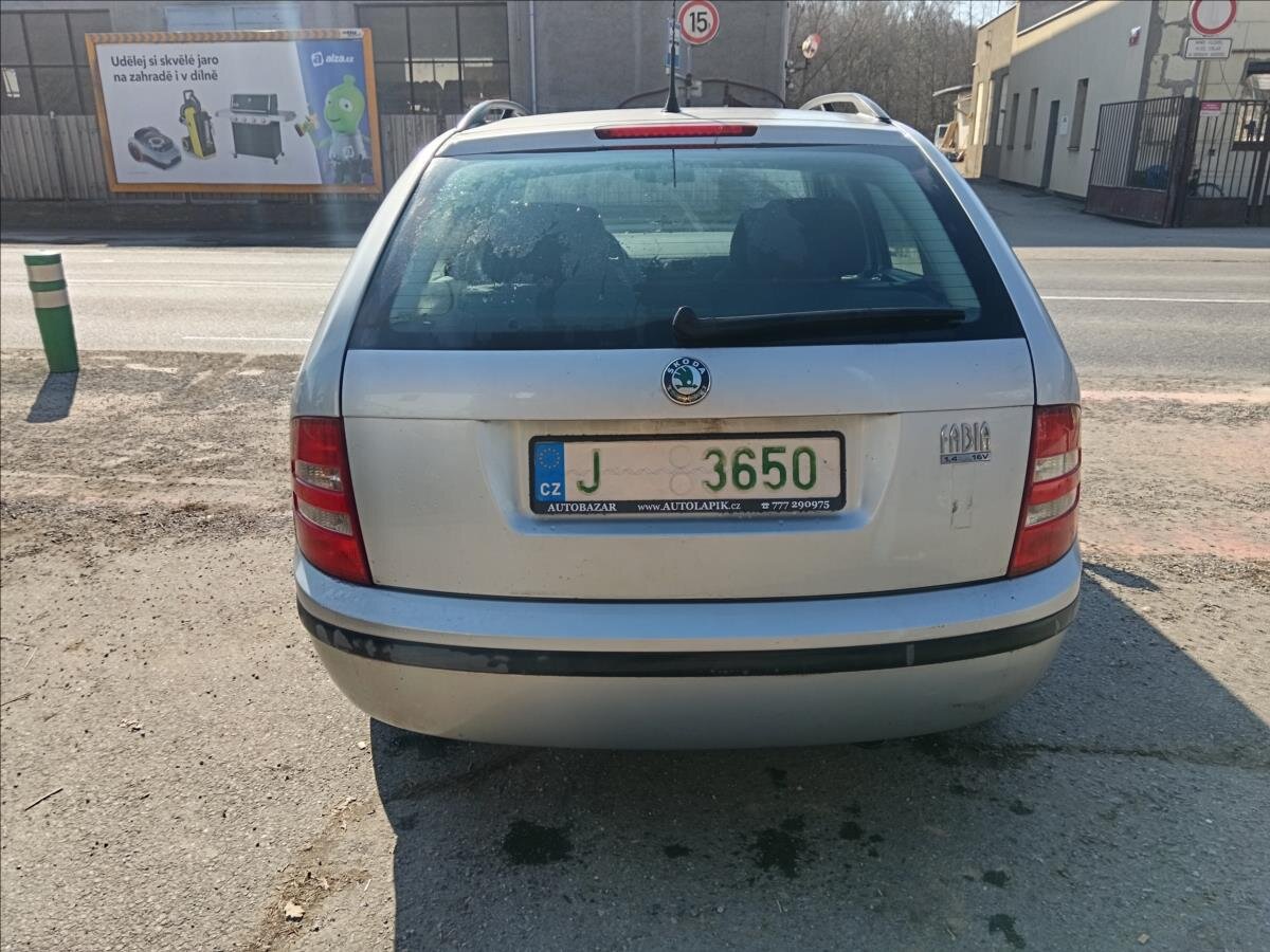 Škoda Fabia Kombi 1,4 l 55 kw