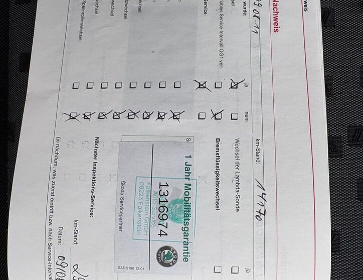 Škoda Fabia Kombi 1,4 l 59 kw