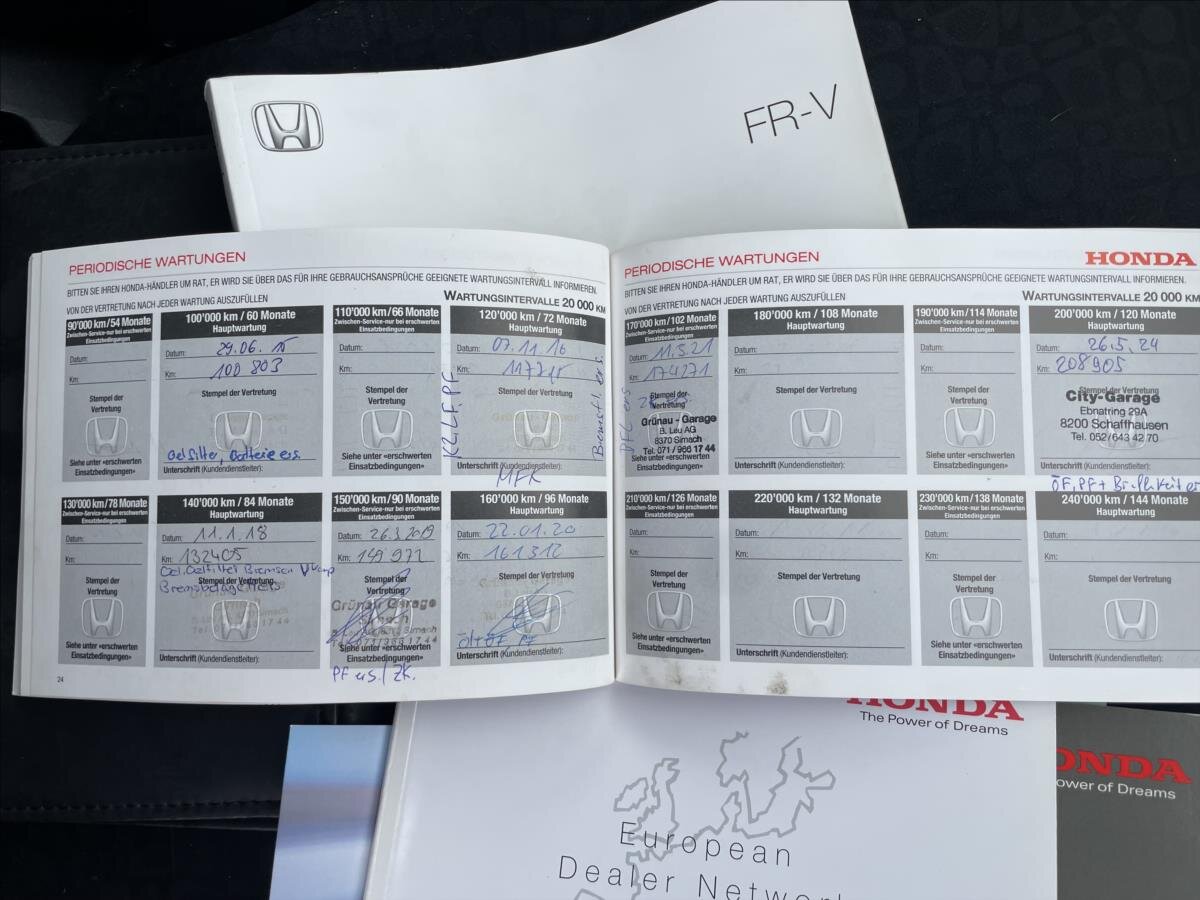 Honda FR-V Kombi 2,0 l 110 kw