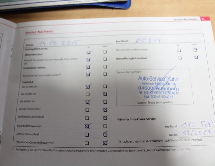 Škoda Octavia Sedan 1,4 l 59 kw