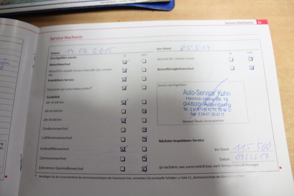 Škoda Octavia Sedan 1,4 l 59 kw