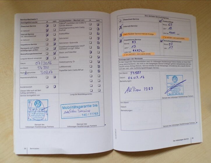 Volkswagen Caddy Kombi 2,0 l 103 kw