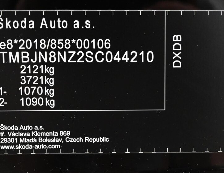 Škoda Superb Kombi 1,5 l 110 kw